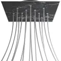 Creative Cables Krovnq4014f104 Xxl Rose-one Square Marquina Marmor Rose Sæt