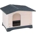 Ferplast Lodge 70 73x59x54 Cm Exterior Wooden Resine Hundehus