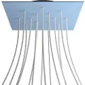 Creative Cables Krovnq4014f114 Xxl Rose-one Square Light Blue Rose Kit