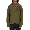 Salty Crew Ebbtide Polar Fleece Hættetrøje med lynlås grøn