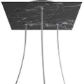 Creative Cables Krovnq403tf104 Xxl Rose-one Square Marquina Marmor Rosesæt