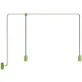 Creative Cables F-snake Eiva Ip65 Udendørslampe Med 2 Lyskilder Og Roset