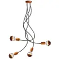 Creative Cables Flex 90 Artikuleret Loftlampe Med Diffust Lys Med G95 Led-pære