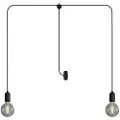 Creative Cables Med Bulb T-snake Eiva Ip65 Udendørslampe Med 2 Lyskilder Og Roset