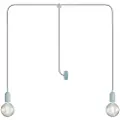 Creative Cables Med Bulb T-snake Eiva Ip65 2-lys Udendørs Lampe Med Roset