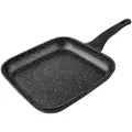 Supreme Fast Håndtag I Glat Sten Til Grill 28 Cm