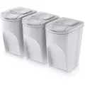 Keden Sortibox Sæt Med 3 Genbrugsbeholdere 3x35l