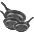 Supreme Induktionsstegpande Sæt Sten 18-22-26 Cm