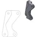 Moto-Master Supermotard Street 320 Mm Yamaha 211038 Bremsekaliber Flyttebeslag