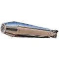 Gpr Exhaust Systems Ultracone Inox Cafè Racer Silencer Without Link Pipe Sv 650/s 99-02 Homologeret Lyddæmper