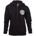 West Coast Choppers Classic Logo Sweatshirt Med Lynlås