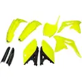 Ufo Suzuki Rmz 250 2010-2018 Sukit416f-dflu Fork Protectors & Plastikkit