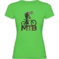 Kruskis Mtb Background T-shirt Med Korte ærmer