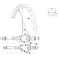 Mavic Deemax Pro Sh Forhjulsfælg