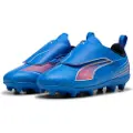 Puma ULTRA 6 PLAY FG/AG Football Boots Kids, Shoes, Ultra Blue/White/Glowing Red, 33
