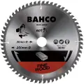 Bahco 60-tandet 0° Fintandet Cirkelsavklinge Med Hårdmetalspids Til Træmaterialer 250 Mm