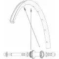 Mavic Front/rear Ksyrium Sl Disc Racercykel Fælg