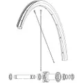 Mavic Qrm Front 100x12/15 Mm D6t Lejer
