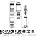 RockShox Monarch Plus Ml3 320 Servicesæt