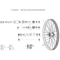 Sram 3zero 29 Moto Silver Single Rim Klistermærker