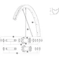 Mavic Crossmax Pro Carbon 19 Forhjulsfælg