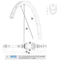 Mavic Aksium Elite Ust Disc 650b Venstre Eger 12 Enheder