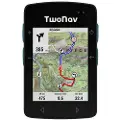 Twonav Roc Azul + Francia Topo Full Cykelcomputer