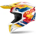 Airoh Wraaap 6Days Spain 2024 Crosshjelm hvid L