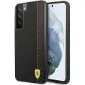 Ferrari S22+ S906 On Track Carbon Stripe Telefon Etui