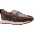 Hispanitas Hispanitastil kvinder. HI254387 Brune Kansas-mokkasiner i læder (39), Fast, 1-3 cm, Ingen, Casual