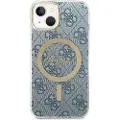 GUESS Gubpp14sh4eacsb+ Charger Set Iphone 14.15.13 6.1 4g Print Telefon Etui
