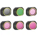 Sunnylife 6 objektivfiltre MCUV, CPL, ND8/16/32/64 Sunnylife til DJI MINI 4 PRO