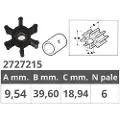 Jabsco 4528 Original Impeller