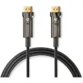 Nedis Cvbg3500bk150 Aktivt Optisk Ultrahøjhastigheds-hdmi-kabel Med Ethernet Hdmi-hdmi 8k 48 Gbps 15 M 60hz