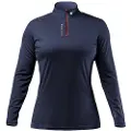 Zhik Uvactive Tie-down Strip Halv Lynlås Langærmet T-shirt