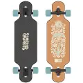 Long Island Longboards Harmony 32.85"X9" Mini Drop Skateboard mønster