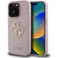 GUESS Pu Grained 4g Metal Logo Iphone 15 Pro Telefon Etui