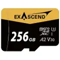 EXASCEND Microsd Uhs-i V30 Catalyst 256gb (con Adaptador A Sd) Hukommelseskort