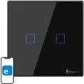 Sonoff Tryklys Wifi + Rf 433 T3 Eu Tx 2 Kanaler