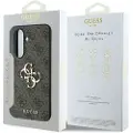 GUESS Samsung Galaxy A56 Guess 4G Big Metal Logo Hybrid Cover - Brun