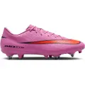 Nike Mercurial Vapor 16 Academy Low Top-fodboldstøvler til vådt græs - Pink