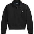Ralph Lauren Polo Ralph Laurentil kvinder. 211971701003 Jumper Logo Fleece sort (XS), Casual, Bomuld