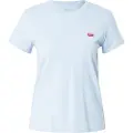 Levi's Levi'stil kvinder. 39185-0398 T-shirt Perfekt blå (XS), Casual, Bomuld, Korte ærmer