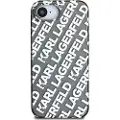 Karl Lagerfeld Repeat Logo Iphone 16e Silver Telefon Etui