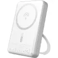Dudao Powerbank 10000 mAh PD 22,5 W med MagSafe og stander – Sølv