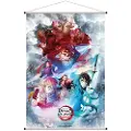 Sakami Merchandise Demon Slayer Wallscroll Sværdsmedby A-version Plakater 60x90 Cm