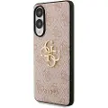 GUESS Samsung Galaxy S25 Edge Guess 4G Big Metal Logo Hybrid Cover - Pink