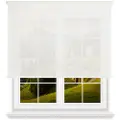 Wellhome Polyester Gennemsigtigt Rullegardin 120 X 250 Cm