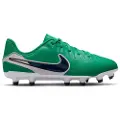 Nike Jr. Tiempo Legend 10 Academy LV8-low top-fodboldstøvler til flere typer underlag til større børn - grøn