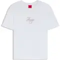 Hugo Boss HUGOtil kvinder. 50550117 Destrel T-shirt hvid (XS), Casual, Bomuld, Korte ærmer